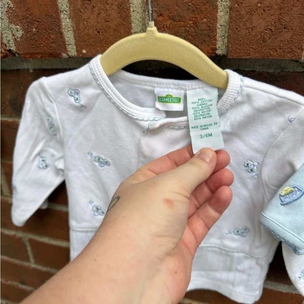 Baby Lot Bundle of 3 Vintage 90s Y2K Cardigan Carter’s Dog Size 0-3 Months